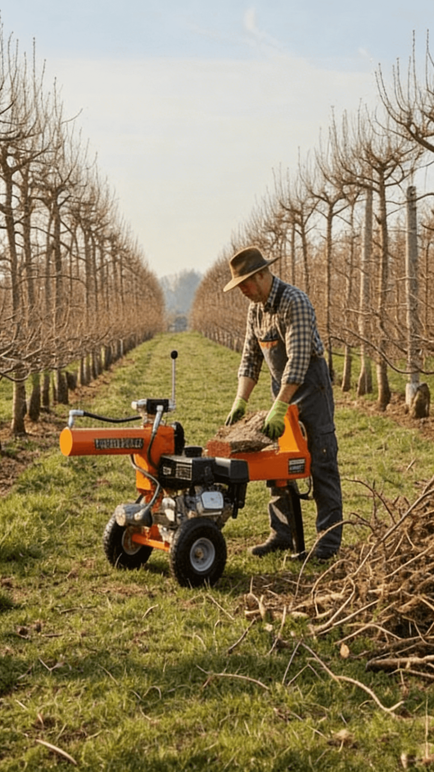 tokson log splitter orchard and farm
