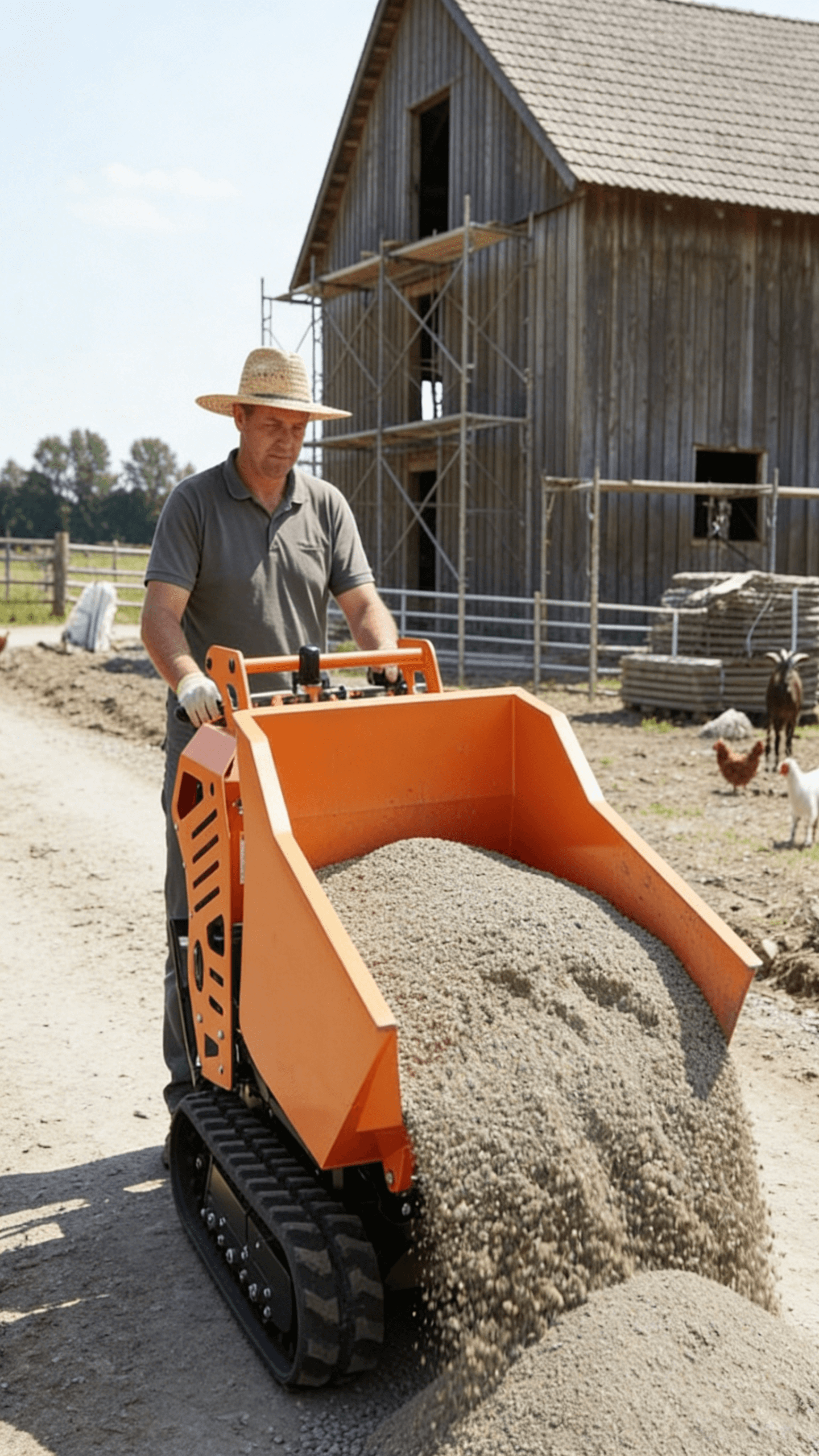 tokson mini dumper Farm infrastructure
