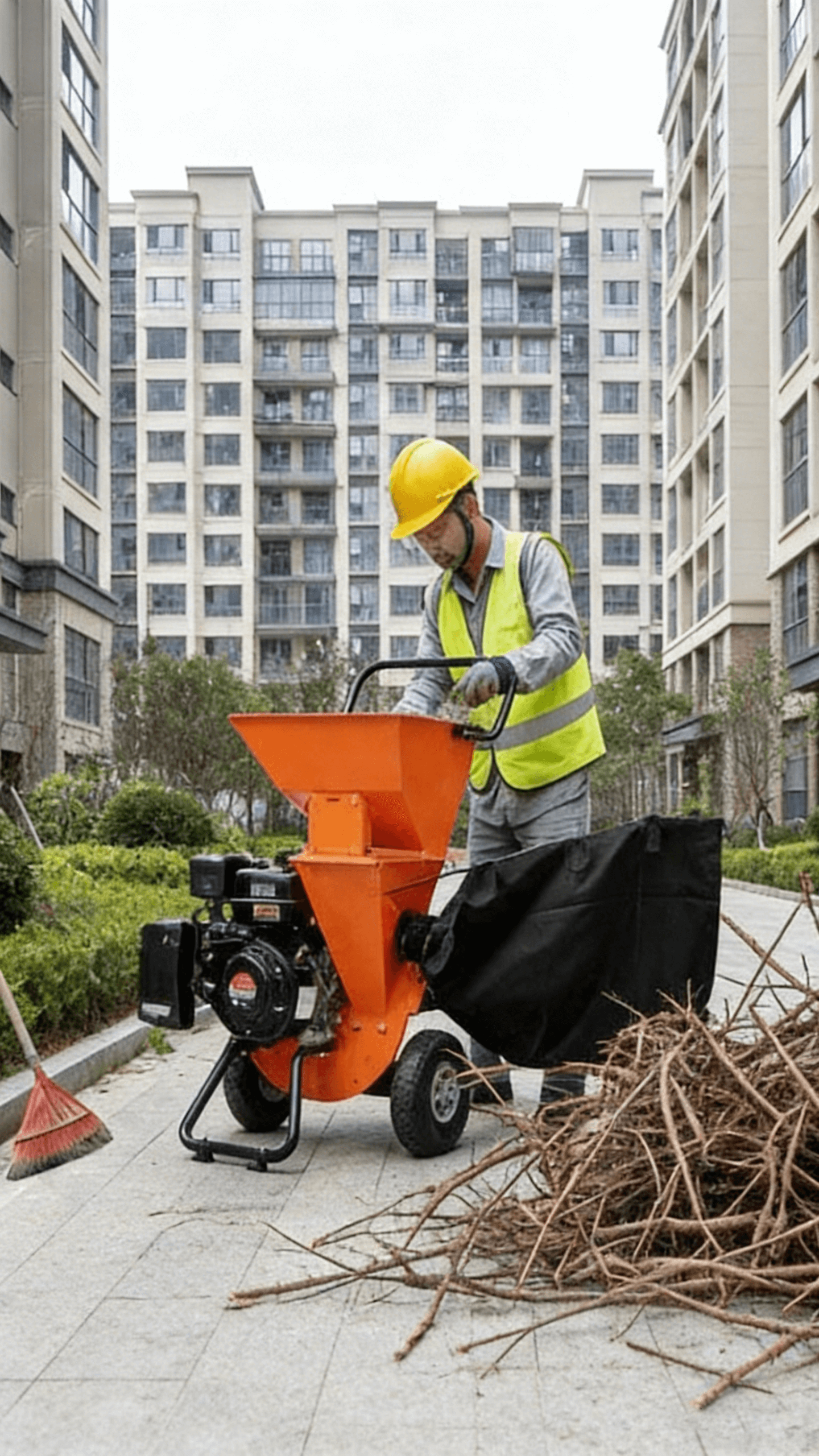 tokson wood chipper Courtyard:Property