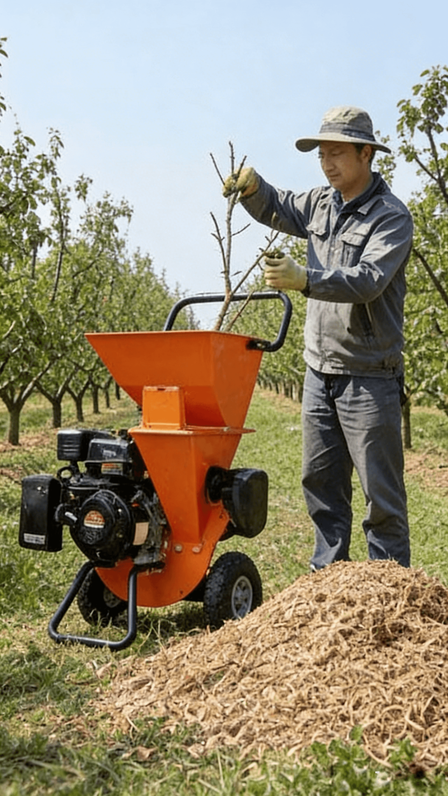 tokson wood chipper farm and orchard